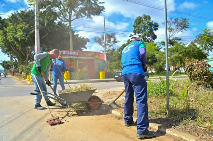 Secretaria Municipal de Ordem Pública reforça limpeza na cidade com mutirões destinados aos bairros