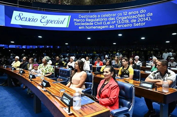 Essa lei instituiu regras para as parcerias entre a administração pública e as organizações da sociedade civil (OSCs) - Foto: Saulo Cruz/Agência Senado