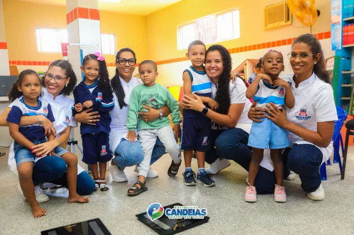 Candeias: Creches da Rede municipal recebem avaliação nutricional