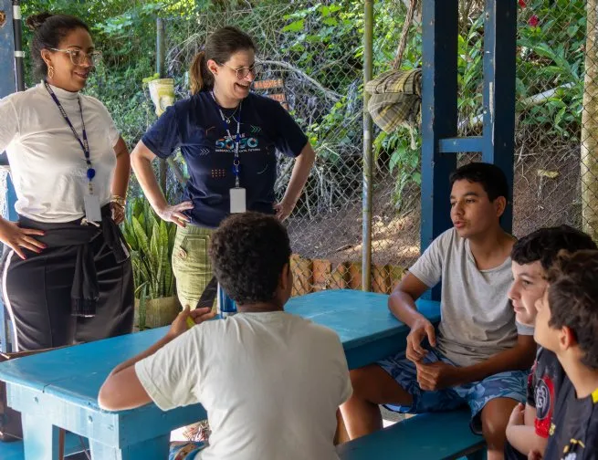 Sebrae e Seduc realizam visita à comunidade da Ilha do Montão de Trigo para fortalecer ações educacionais