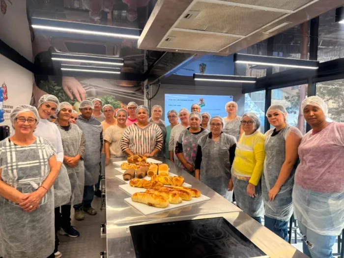 Cozinha itinerante: roteiro da carreta em Julho