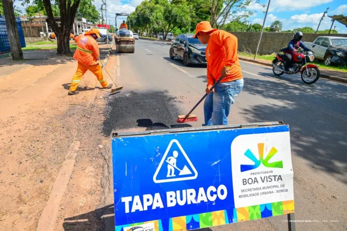 Operação Tapa Buraco percorre avenidas João Alencar e Carlos Pereira de Melo