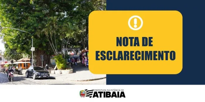 Foto: Reprodução/Prefeitura de Atibaia - SP