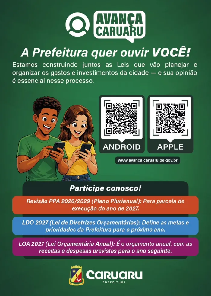 Foto: Reprodução/Prefeitura de Caruaru - PE