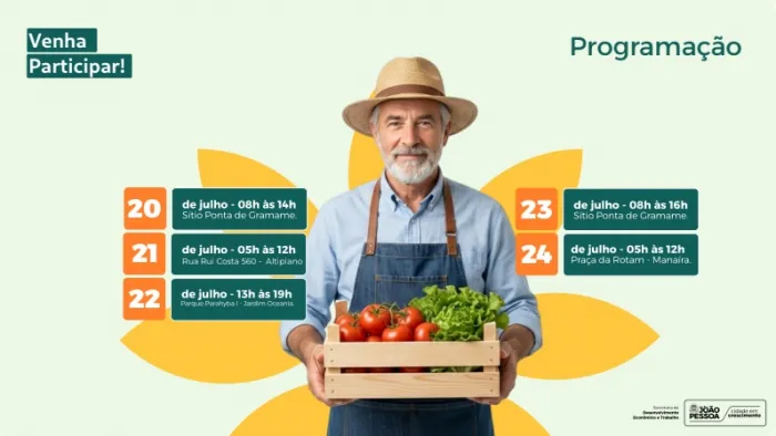 Foto: Reprodução/Prefeitura de João Pessoa - PB