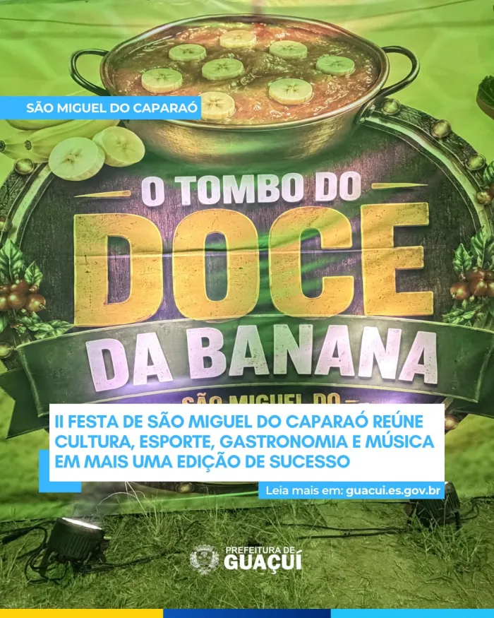 Foto: Reprodução/Prefeitura de Guaçuí - ES