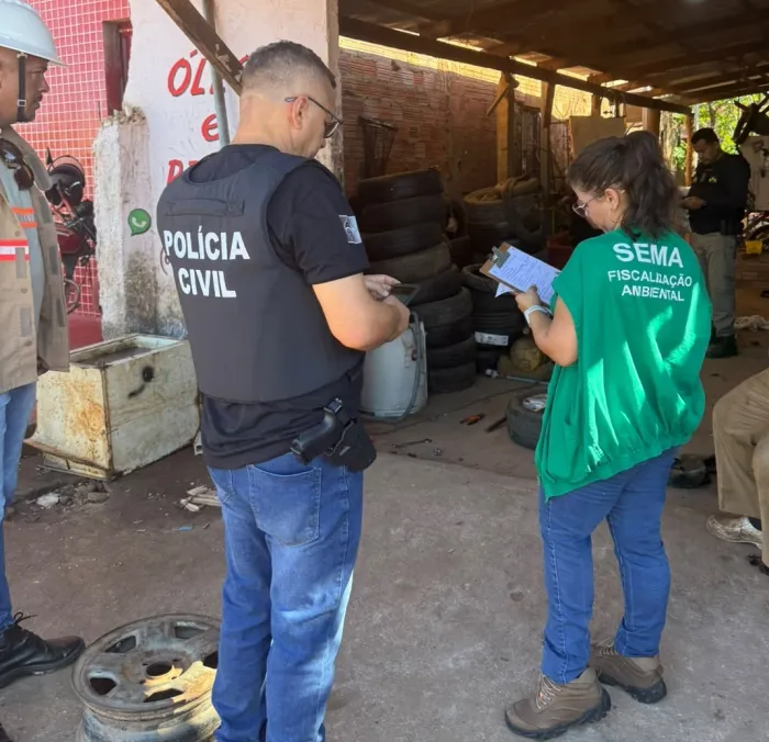 Cerca de 14 estabelecimentos foram abordados durante a operação