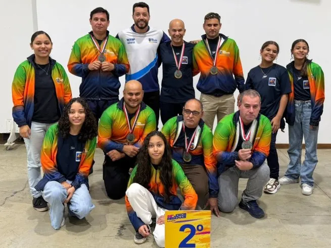 Equipes de damas de São Sebastião feminina e masculina levam prata nos Jogos Regionais em São José 