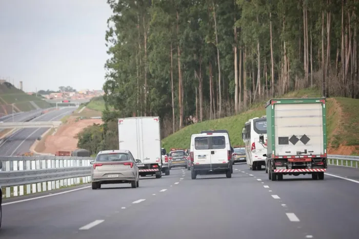 Trecho do Rodoanel Norte. Foto: Divulgação/Governo de SP.