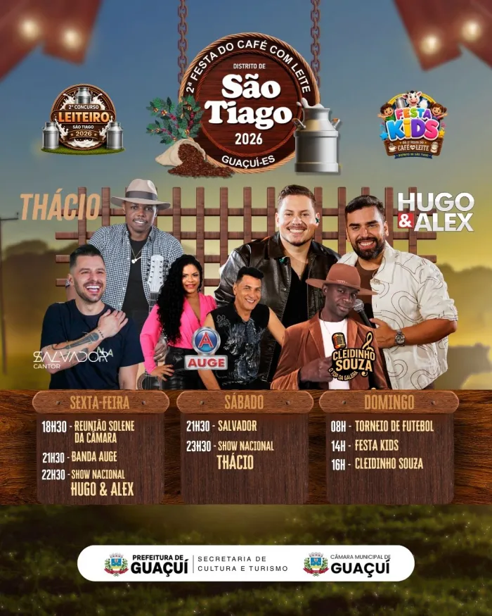 Foto: Reprodução/Prefeitura de Guaçuí - ES