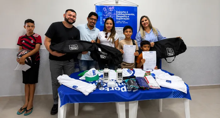 Prefeitura de Rio Branco participa da entrega de kits esportivos do Projeto Esporte Total