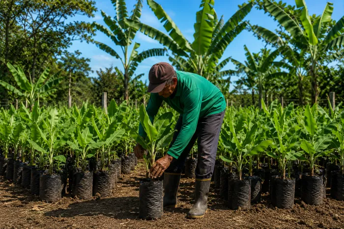 Aquisição de mudas de banana para produtores do Baixo Madeira