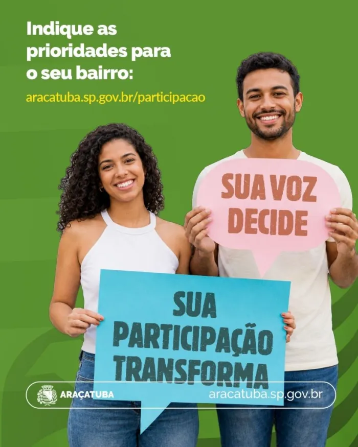 Foto: Reprodução/Prefeitura de Araçatuba - SP