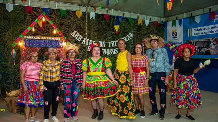 Prefeitura de Rio Branco promove Arraial da Prevenção e reforça cuidado com a população idosa