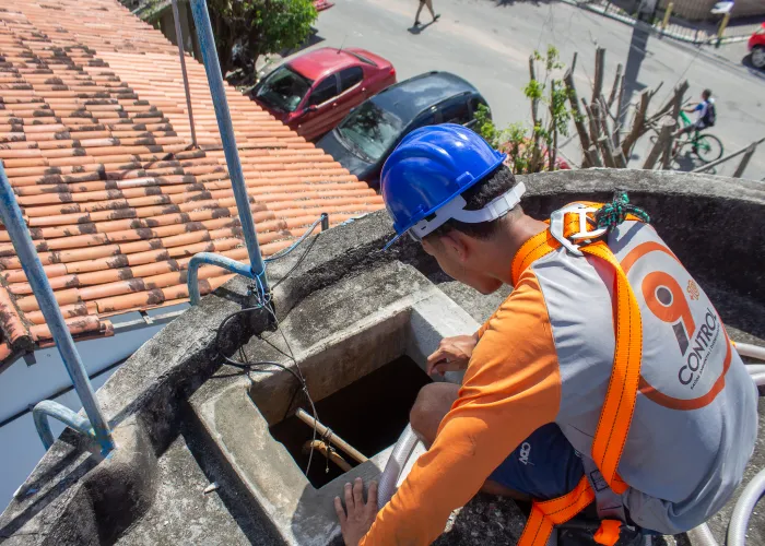3/8/2026- Prefeitura intensifica limpeza de reservatórios de água nas escolas municipais