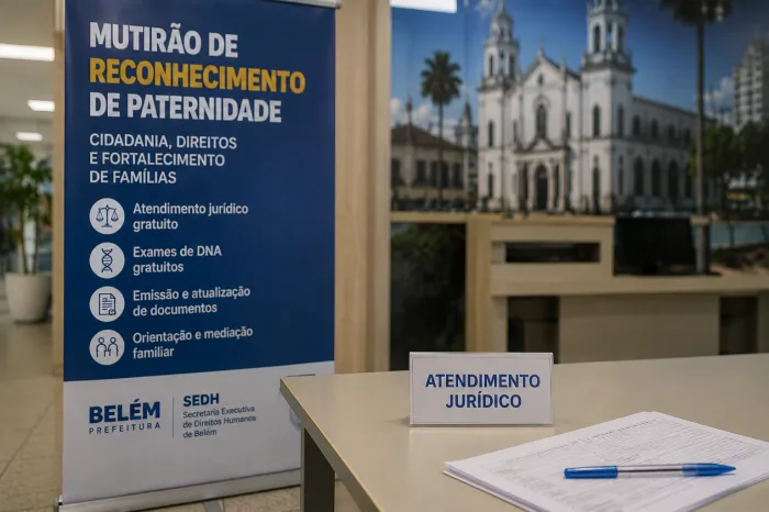 Prefeitura promove mutirão gratuito de reconhecimento de paternidade