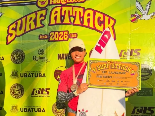 Surfistas de São Sebastião somam pontos importantes no ranking do Hang Loose Surf Attack em Itamambuca