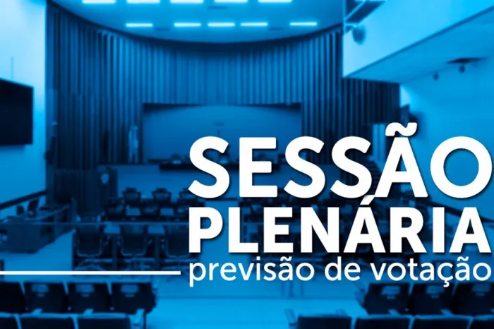Primeira sessão ordinária após recesso terá três projetos na ordem do dia para deliberação do plenário