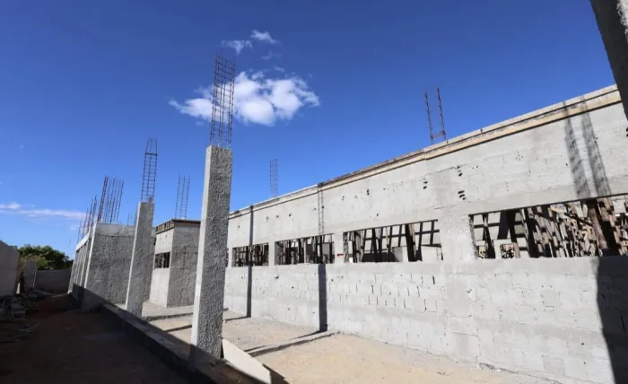 Obra da maior UBS da zona rural de Petrolina avança e vai beneficiar cerca de 7 mil famílias