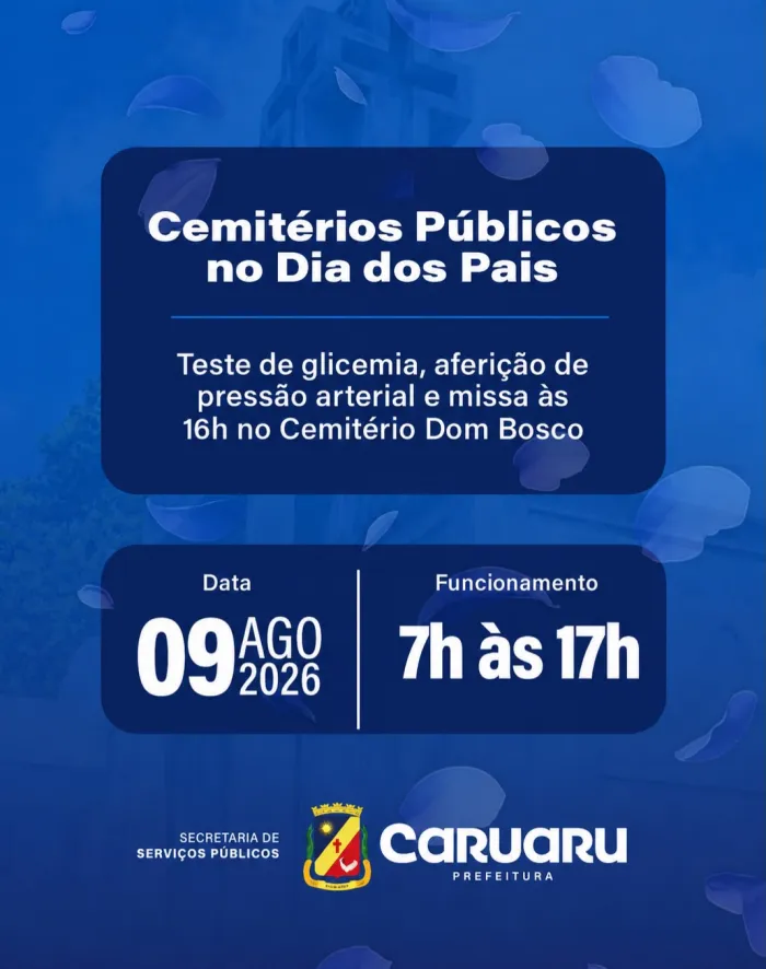Foto: Reprodução/Prefeitura de Caruaru - PE
