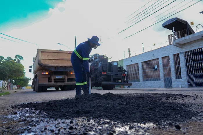 Recuperação da malha viária devolve fluidez ao trânsito e reduz riscos de acidentes