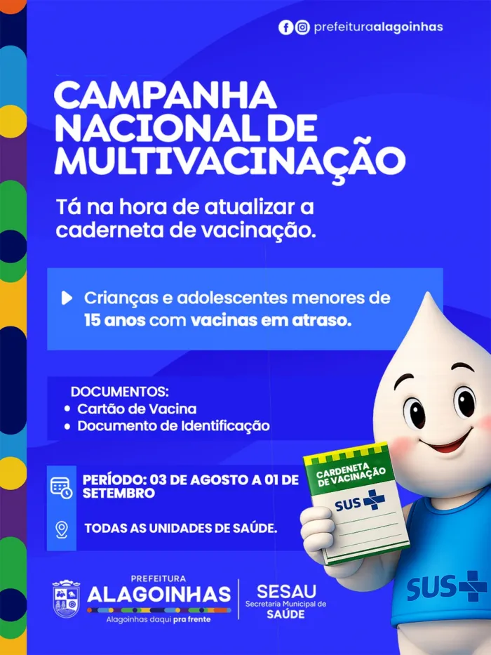 Foto: Reprodução/Prefeitura de Alagoinhas - BA