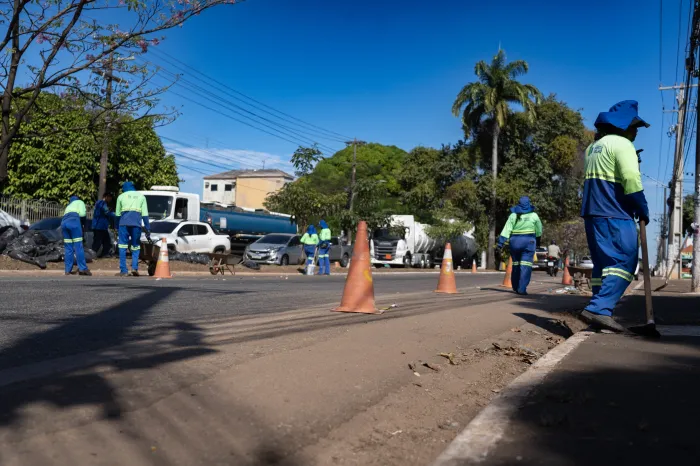 Cronograma pode sofrer alterações por necessidade do serviço ou por causa das condições do tempo
