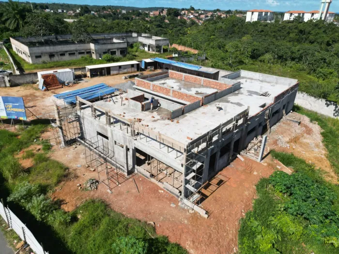 7/8/2026- Obras da nova USF Jambeiro avançam e alcançam 45% de execução