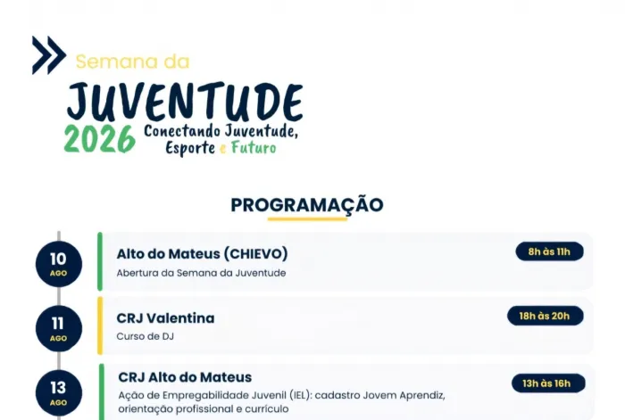 Foto: Reprodução/Prefeitura de João Pessoa - PB