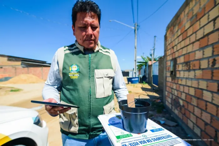 Prefeitura inicia mapeamento de casas para implantação de armadilhas de Aedes aegypti em Boa Vista
