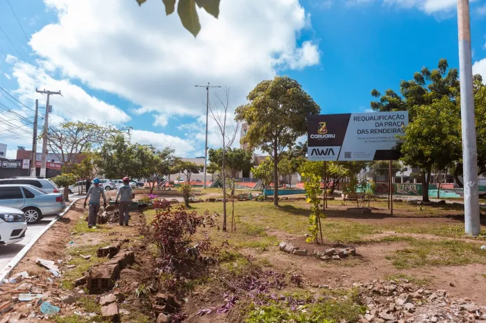 Praça das Rendeiras terá Food Park, novas vagas de estacionamento e revitalização completa