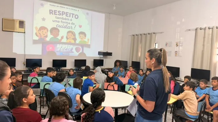 “Lei Maria da Penha vai à Escola” é destaque da programação do Agosto Lilás da Prefeitura de Dourados- Foto: Divulgação/ Assecom