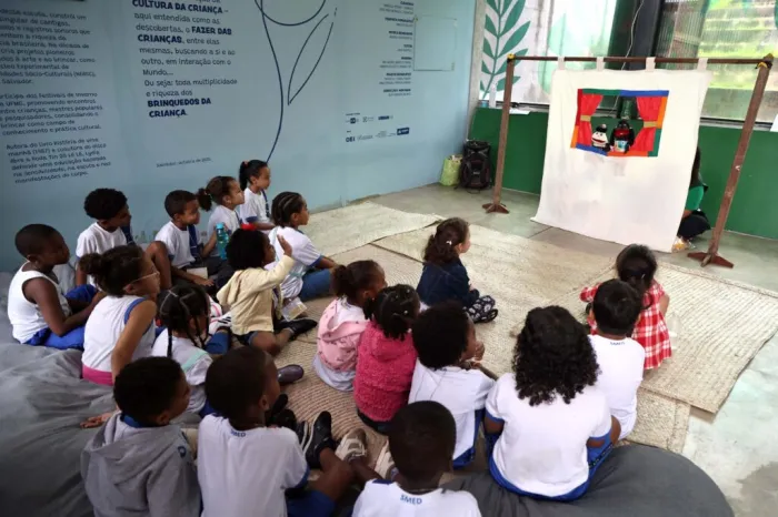 Alunos de escola municipal visitam o Cima e participam de atividades de educação ambiental