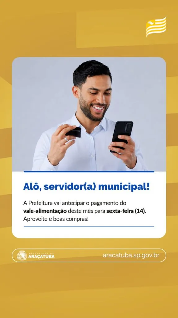 Foto: Reprodução/Prefeitura de Araçatuba - SP
