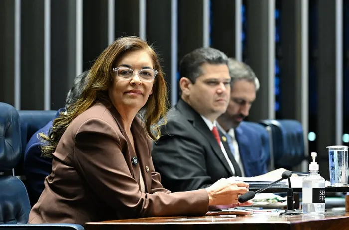 A senadora Dra. Eudócia relatou a mensagem - Foto: Edilson Rodrigues/Agência Senado