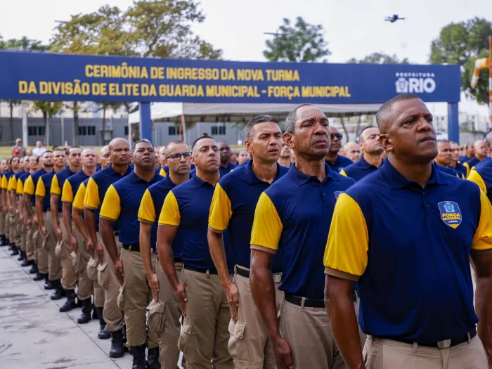 Prefeitura do Rio inicia formação da terceira turma da Divisão de Elite da Guarda Municipal – Força Municipal