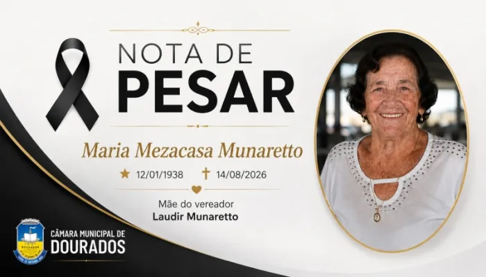 NOTA DE PESAR - MARIA MEZACASA MUNARETTO