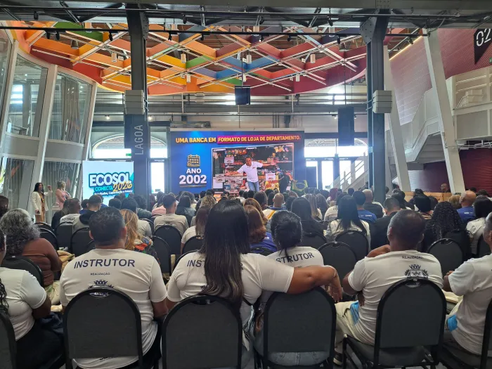 Encontro da SES-Rio, realizado no Píer Mauá, contou com palestras, capacitações e assinatura de carta que estabelece diretrizes para transformar a cidade do Rio na Capital Nacional da Economia Solidária - Foto: Divulgação/Secretaria de Economia Solidária