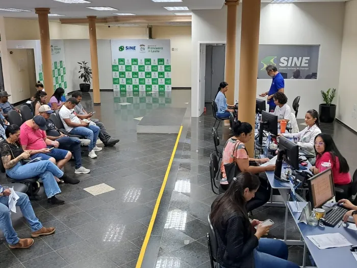 Primavera do Leste encerra a semana com 206 vagas de emprego disponíveis pelo Sine