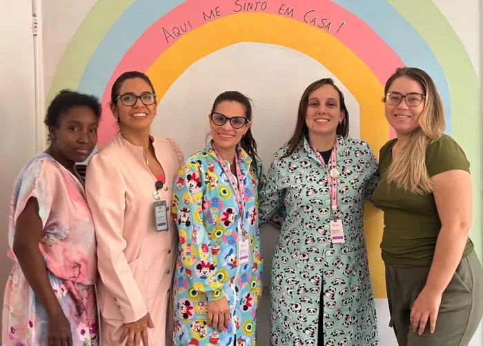 Agosto Dourado: Hospital Esaú Matos realiza oficina de fisioterapia e roda de conversa sobre amamentação