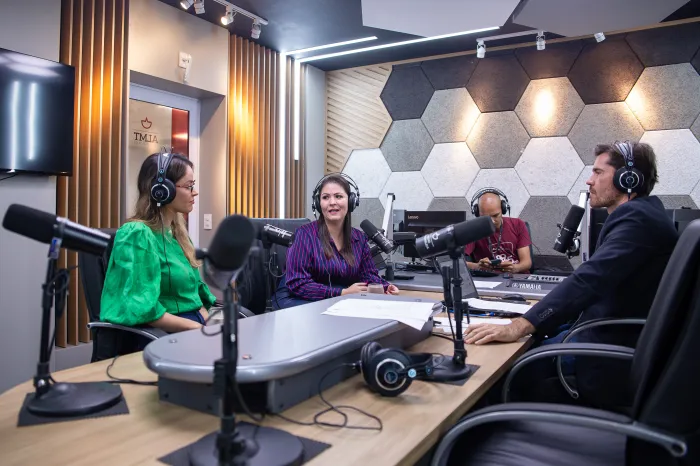 Mariana Pereira e Marcela Vieira falaram à Rádio Assembleia sobre o evento desta terça-feira (18).Foto: ANGELO VARELA / ALMT
