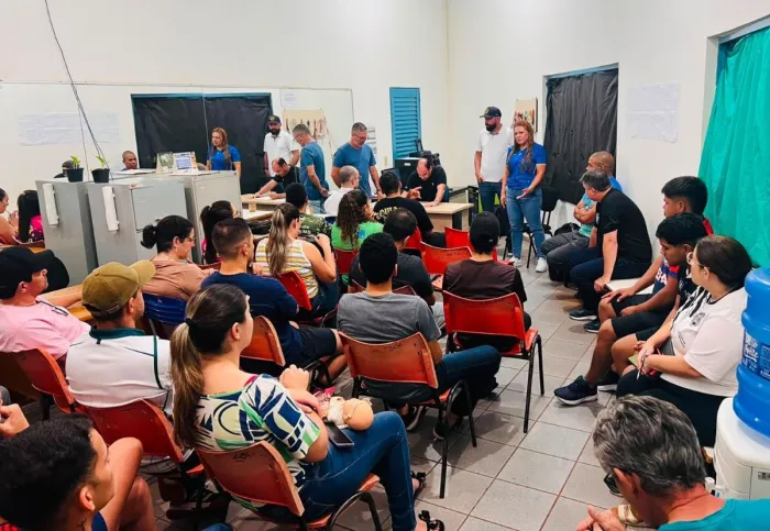 Congresso técnico reuniu representantes das equipes e definiu detalhes da edição 2026 dos Jogos Abertos de Dourados.Fotos – Divulgação/Assecom