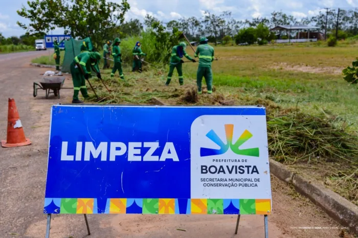 Prefeitura intensifica limpeza e conservação em 11 bairros e na comunidade indígena do Milho