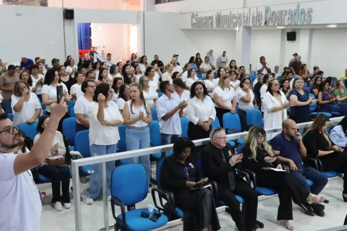 Categoria celebrou marco efetuado na gestão Marçal Filho de reconhecimento à classe após mais de 20 anos de luta- Fotos: F. Grott