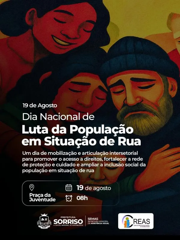 Prefeitura promove evento alusivo ao Dia Nacional de Luta da População em Situação de Rua