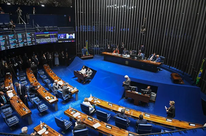Em 2026, estão em disputa 54 das 81 vagas do Senado - Foto: Jonas Pereira/Agência Senado