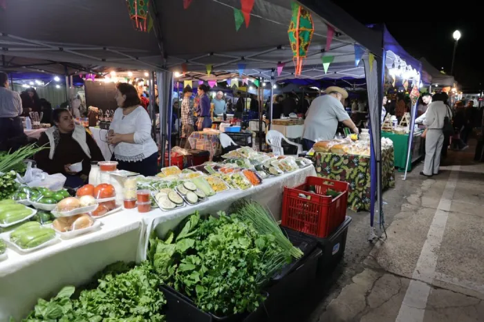 Tradicional Feira dos Ipês conta com produtos frescos e oferece programação diversificada para a família- Fotos- A. Frota