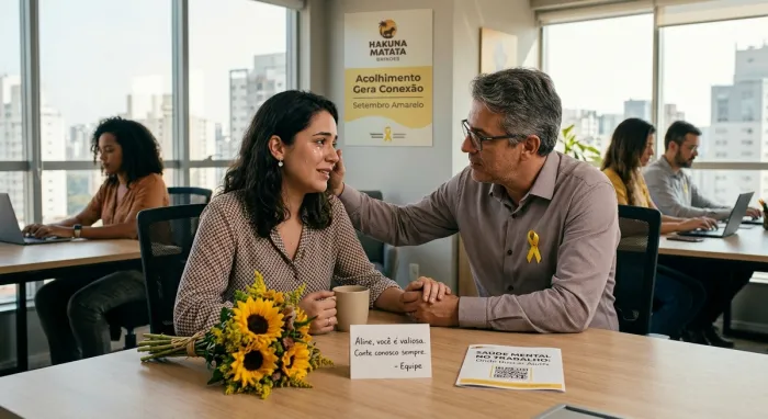 Empresas ampliam ações de saúde mental no Setembro Amarelo