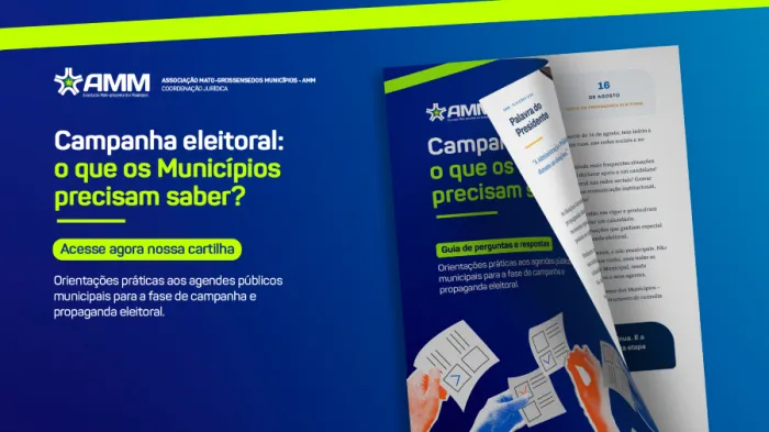 Cartilha lançada pela AMM esclarece prefeitos sobre restrições e condutas vedadas no período eleitoral