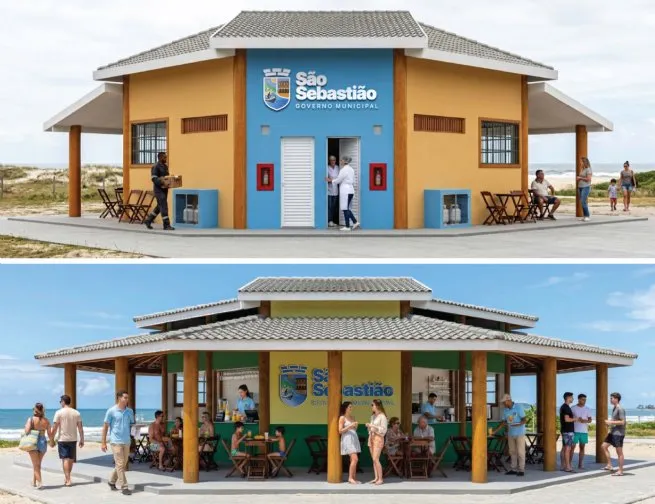 Balneário dos Trabalhadores vai ser transformado em novo polo de lazer e convivência em São Sebastião 